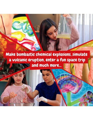 Science4you - Super Kit Scientifique pour Enfants +8 Ans - 150 Experiences  Scientifiques et Activités Manuelles: Laboratoire de Chimie et Kit Volcan,  Kits Éducatifs et Jeux Science Enfant 8-12 Ans : : Jouets