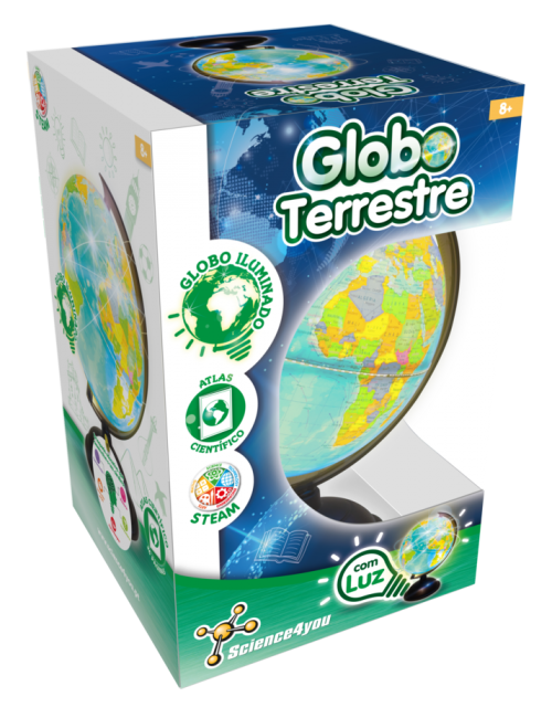 Globo Terrestre com Luz