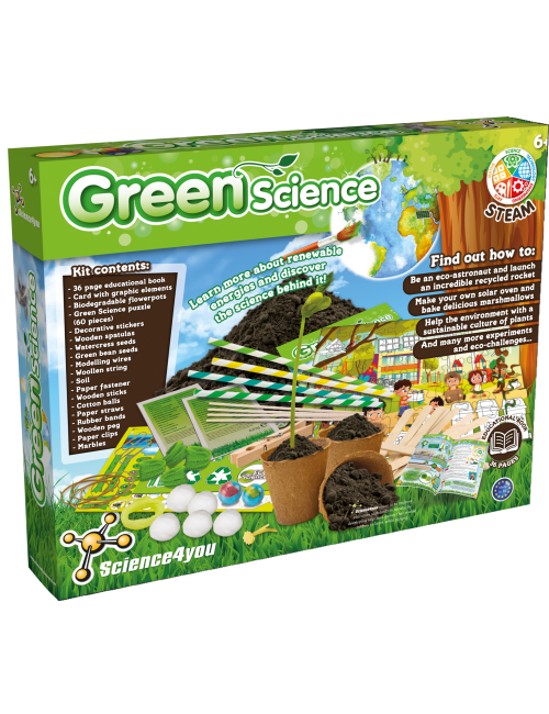 Cycle,Eco-Science Range Science 4 You Paper Re Education STEM Kit for Kids 4+ 