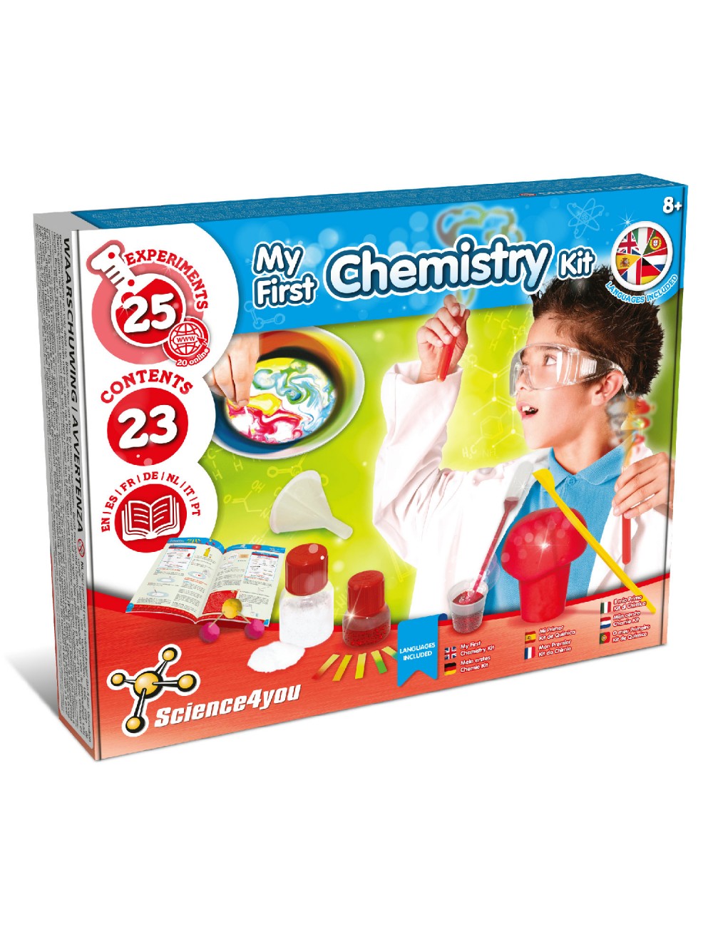 Kitchen Science Kit 6 Experiments DIY Lemon Clock Rocket Chemistry Lab STEM Toys 