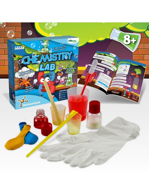 Kits éducatifs de sciences Science4You - Science Explosive - Jouet Enfant -  Jeu Educatif et Scientifique - Labo Chimie - 1542