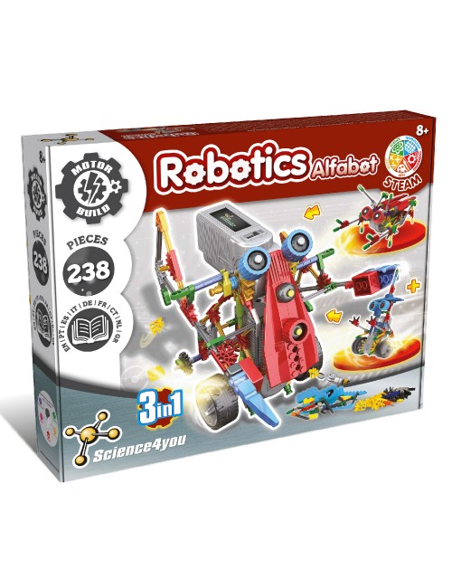 BlueBot 4-in-1 Robotics Kit for Kids - Science Buddies