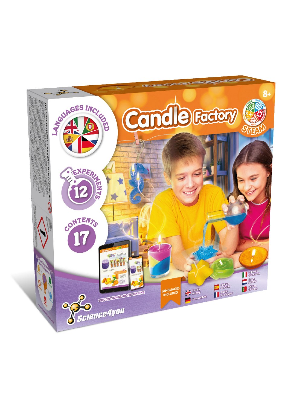 Candle Factory, Educational Toys for Children aged 8+