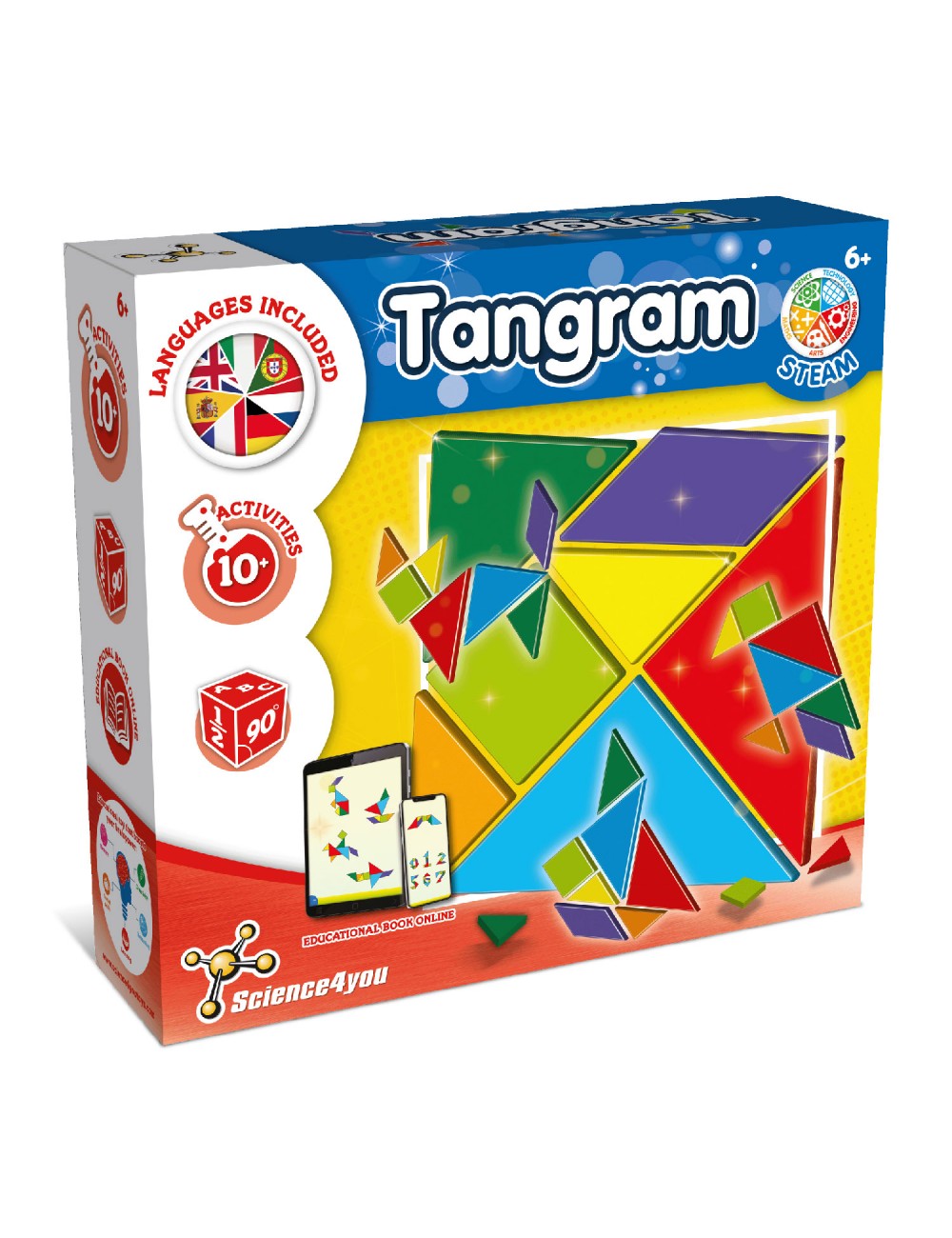 Tangram, Educational and Puzzle Toys for Kids 6+