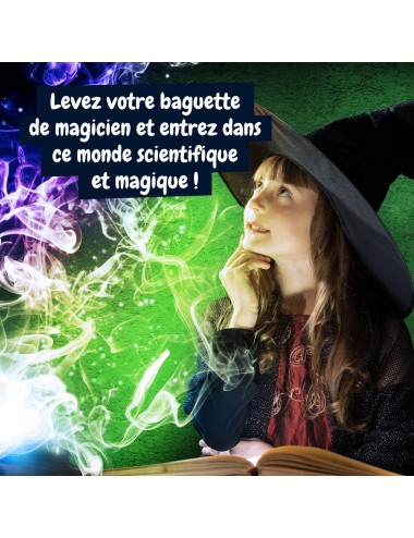 Science4you Science des Sorciers pour Enfants 8+ Ans - Jeu de Magie et  Sorcier pour Enfants avec 19 Activités: Fait de Potion + Baguette Magique