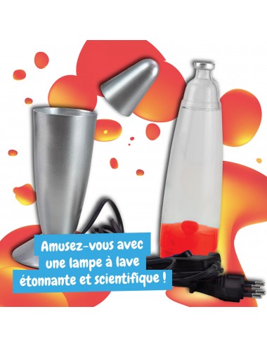 Lava Lamp Rouge - Lampe À Lave Enfant Et Adulte 38 cm