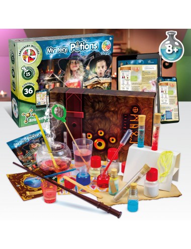 DECOHOME Set de Potion Mystère Vintage pour Enfants, mélange 20 bouteilles  de Potion Magique, Jouets Artisanaux pour Garçons et Filles, Cadeaux  Créatifs : : Jeux et Jouets