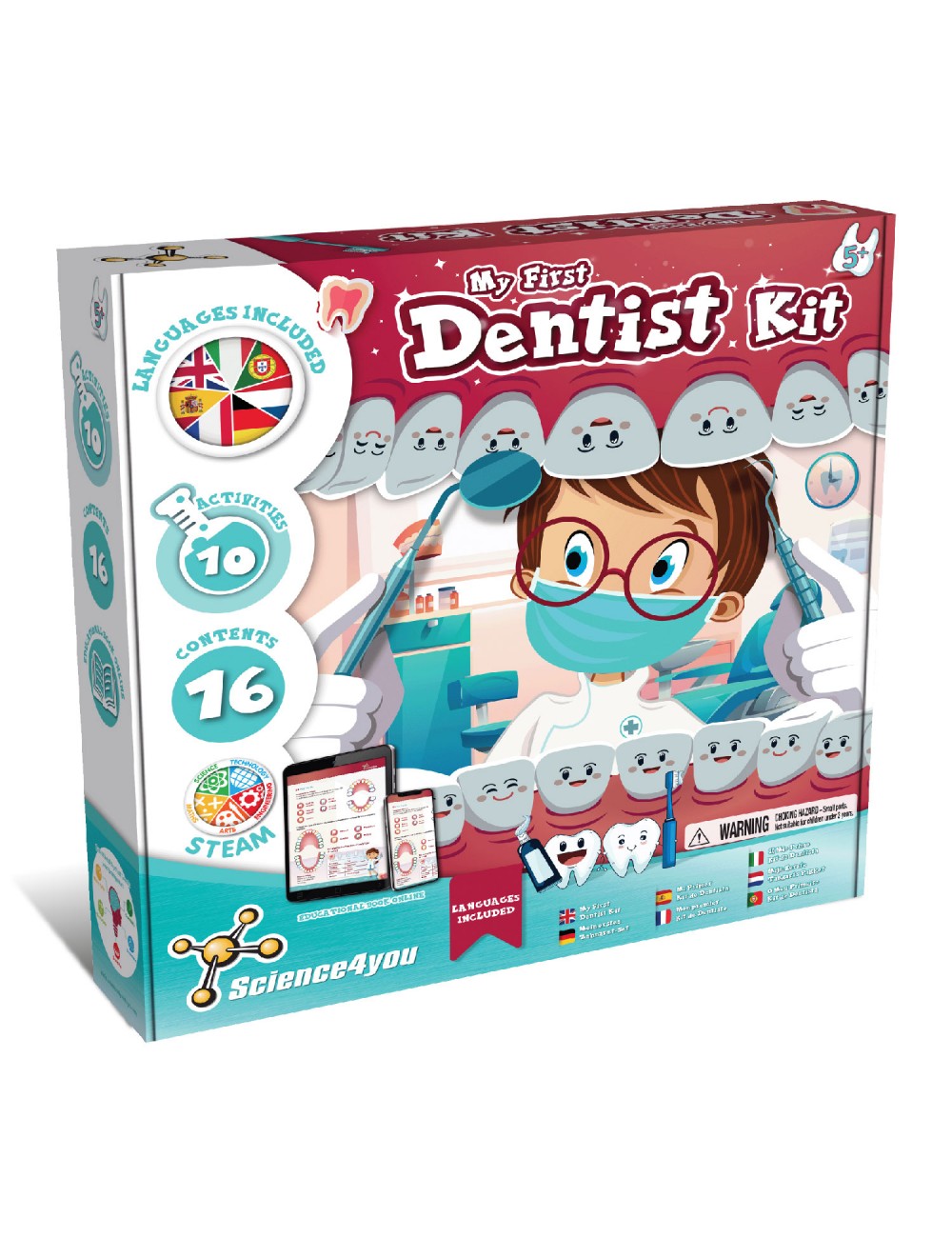 Mon 1er Kit Dentiste, Jouet éducatif pour enfants +5 ans