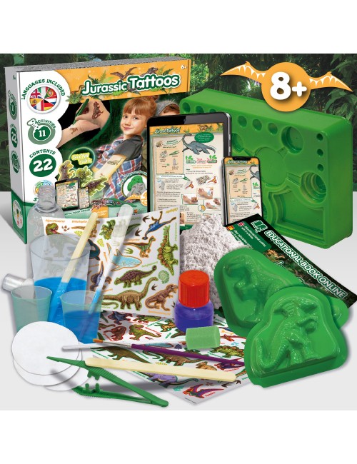 Science4you - Jogo de exploração jurássica com kit de paleontologia e  puzzle de dinossauros ㅤ, DIVERSOS