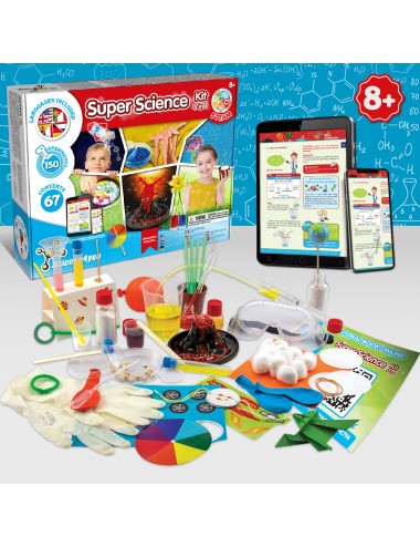 Super Kit 6 en 1 - Multilingue  Jouet éducatif et scientifique