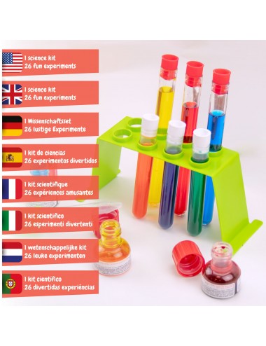 Science4you - Mon Premier Microscope Enfants +8 Ans - Kit de Chimie avec  Lame Microscope, 15 Experiences Scientifiques - Adapteur Microscope