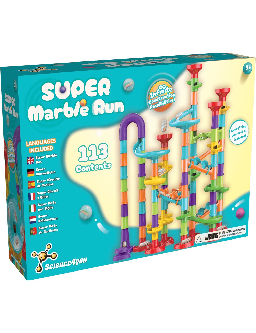 Super Circuit à Billes Jouet éducatif pour enfants +3 ans