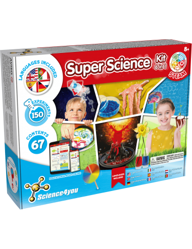 Science4You – Kit Archéologie Enfant 4 en 1 - Jeu Scientifique et Educatif  - Jeu de sciences et d'expérience - Achat & prix