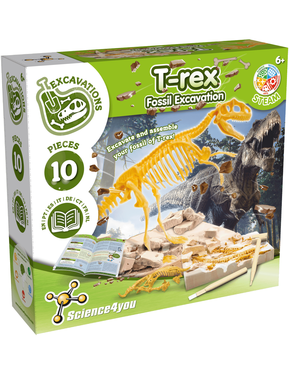 Puzzle Dinosaure 6 ans  Rex Le Dino – Rex Le Dinosaure