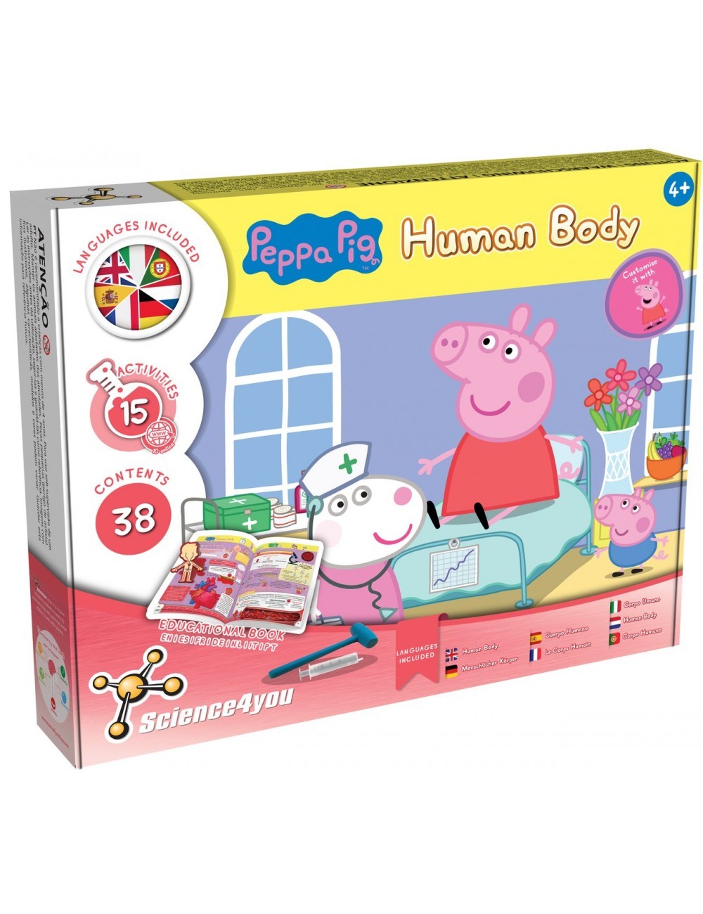 Peppa Pig Le corps humain - Multilinge