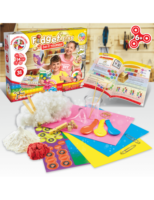 Clementoni Science Fun, Super colorés, Jeu Scientifique 8 Ans, Laboratoire  Experiences, Usine, kit pour Slime, Version en Ita