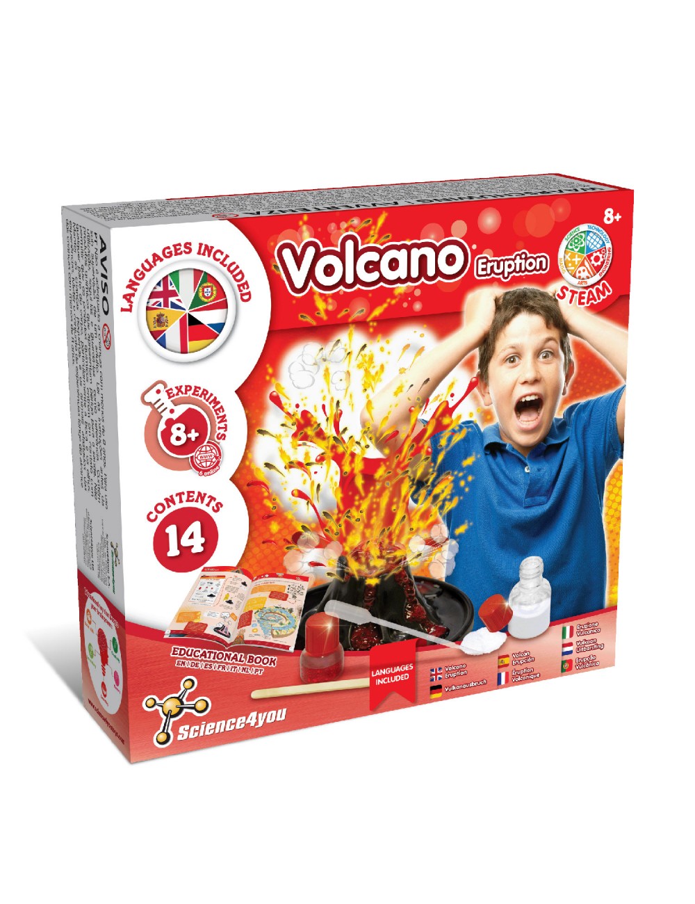 colmanda Kit Scientifique pour Enfants, kit Volcan Enfant Kit Jardinage  Enfant Kit Découverte Volcan Labo Jouet pour Enfant Jeu Scientifique et  Éducatif, Kits Educatifs pour Enfants : : Jeux et Jouets