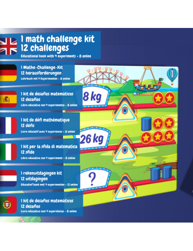 Défi Mathématique, Jouets Éducatifs pour Enfants 6+